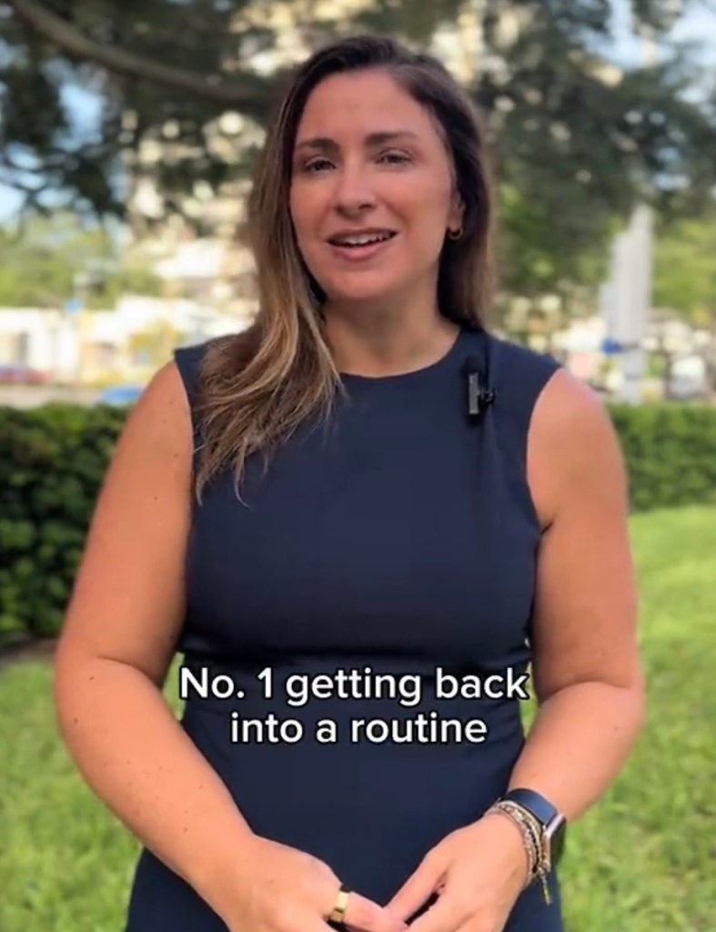 "It is incredibly important to prepare our children to return to the classroom and also manage any additional stress and anxiety that may come with returning to routine." Pediatric neuropsychologist Jennifer Katzenstein said in a TikTok last month.