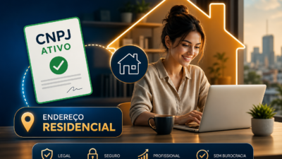 Como abrir empresa em casa com endereço residencial e manter o CNPJ ativo