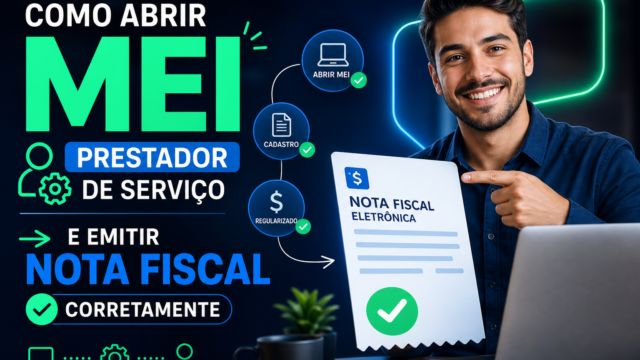 Como abrir MEI para prestador de serviço e emitir nota fiscal corretamente