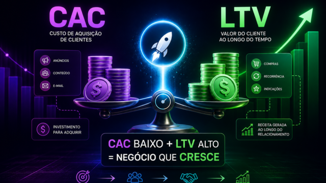 Como calcular o CAC e o LTV do seu negócio digital e usar isso para crescer