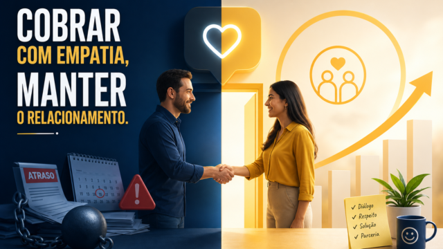 Como cobrar clientes inadimplentes sem perder o relacionamento
