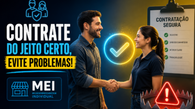 Como contratar um funcionário sendo MEI sem cair em armadilha trabalhista