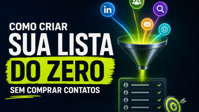Como criar uma lista de prospecção do zero sem comprar contatos