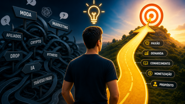 Como definir o nicho certo para um negócio digital e não mudar de ideia toda semana