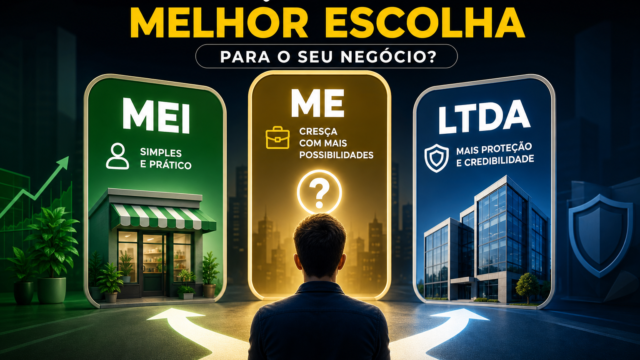 Como escolher entre MEI, ME e LTDA antes de abrir sua empresa