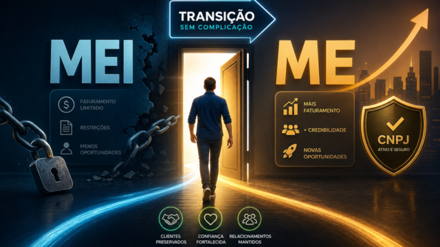 Como fazer a transição de MEI para ME sem perder clientes nem travar o CNPJ