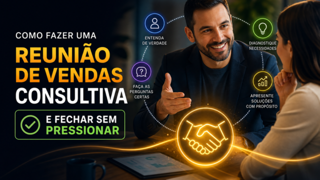 Como fazer uma reunião de vendas consultiva e fechar sem pressionar