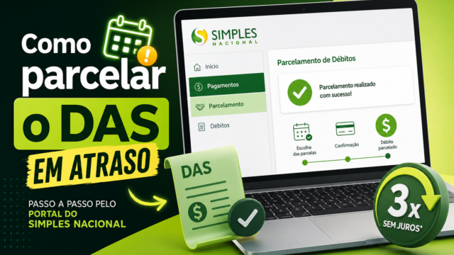 Como parcelar o DAS em atraso pelo portal do Simples Nacional passo a passo