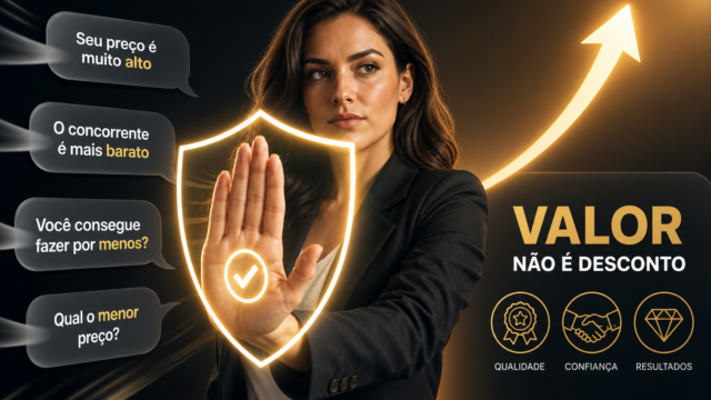 Como responder objeções de preço e não dar desconto toda vez