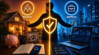 Como separar as finanças pessoais das finanças da empresa de vez