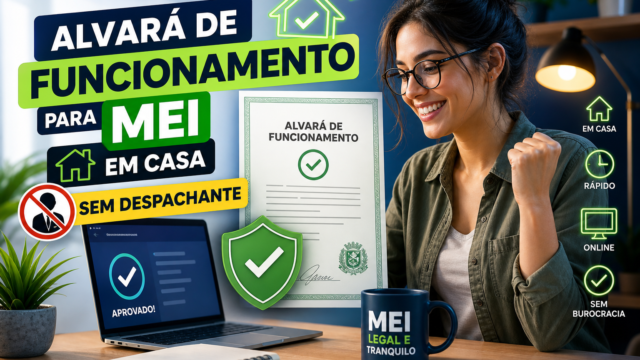 Como tirar o alvará de funcionamento para MEI em casa sem precisar de despachante
