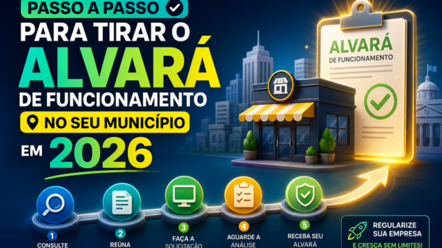 Passo a passo para tirar o alvará de funcionamento no seu município em 2026