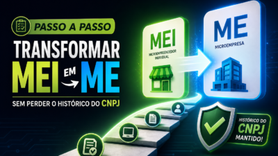 Passo a passo para transformar MEI em ME sem perder o histórico do CNPJ